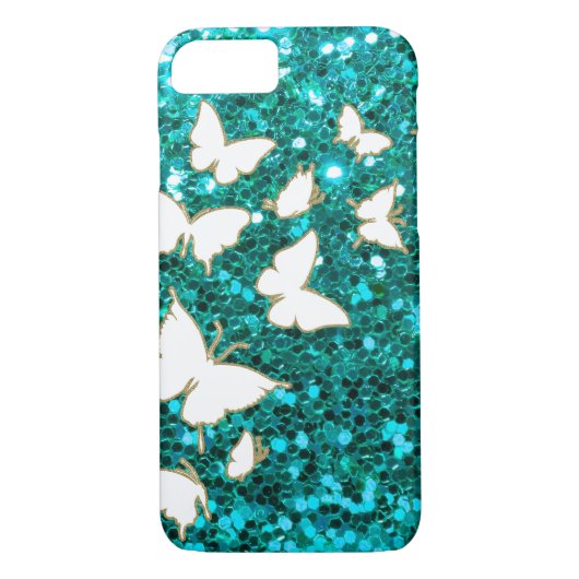 Butterly Bling Art Case-Mate iPhone Hülle (Rückseite)