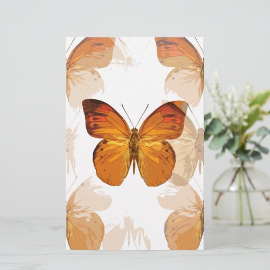 Butterly Briefpapier (Stehend Vorderseite)