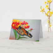 Butterly u. Blumen-Designer-Mitteilungskarten Karte (Gelbe Blume)