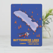 Buttermere Lake, Lake District Reiseplakat (Stehend Vorderseite)