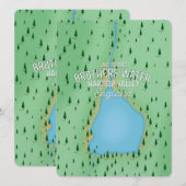 Buttermere Lake, Lake District Reiseplakat (Vorne/Hinten)