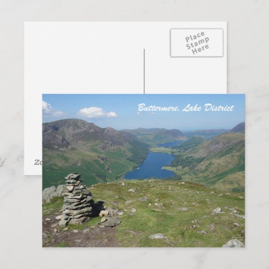 Buttermere Postkarte (Vorne/Hinten)