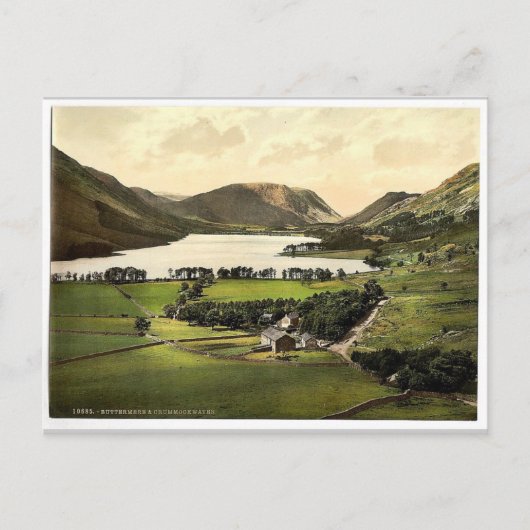Buttermere und Crummock Water, Lake District, Engl Postkarte (Vorderseite)