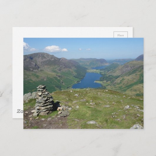 Buttermere und Crummock Water Postcard Postkarte (Vorne/Hinten)