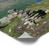 Buttermere und Crummock Water Poster (Ecke)