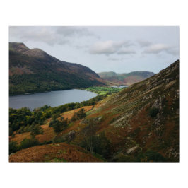 Buttermere und Crummock Water Poster