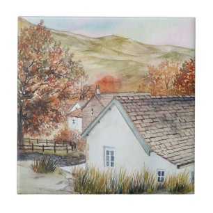 Buttermere Village, Lake District, England Fliese