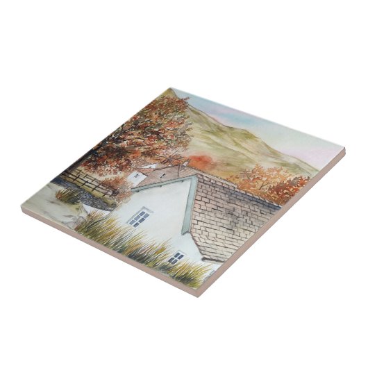 Buttermere Village, Lake District, England Fliese (Seite)