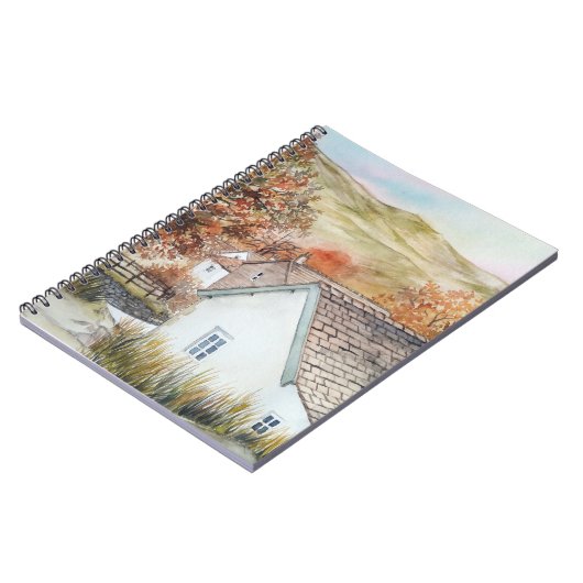 Buttermere Village, Lake District, England Notizblock (Linke Seite)