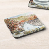 Buttermere Village, Lake District, England Untersetzer (Linke Seite)