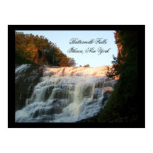 BUTTERMILCH FALLS, ITHACA, NEW YORK-Plakat
