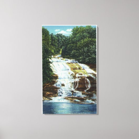 Buttermilch Farm Staat Park Unterfall Aussicht Leinwanddruck (Vorderseite)