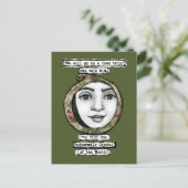 Buttermilch-Hauptstadt der Weltpostkarte Postkarte (Stehend Vorderseite)