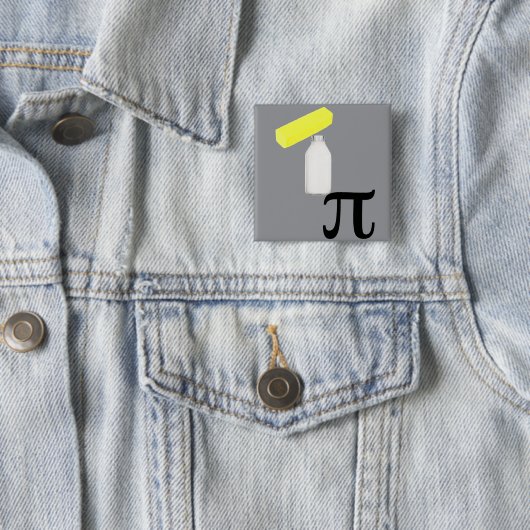 Buttermilch-Pi-Knopf Button (Beispiel)