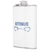 Buttermilch Rock Klettern Quickziehen Flachmann (Links)