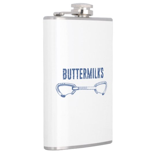 Buttermilch Rock Klettern Quickziehen Flachmann (Rechts)