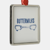 Buttermilch Rock Klettern Quickziehen Ornament Aus Metall (Rechts)