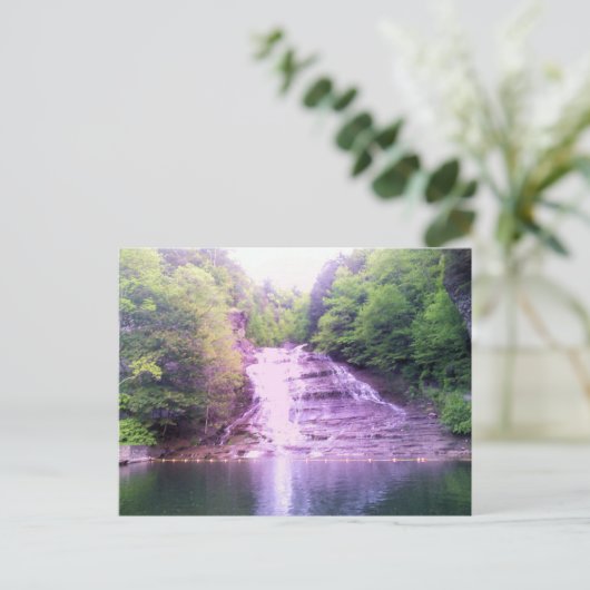 Buttermilchfälle in Ithaca, NY Postcard Postkarte (Stehend Vorderseite)