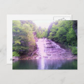 Buttermilchfälle in Ithaca, NY Postcard Postkarte (Vorne/Hinten)