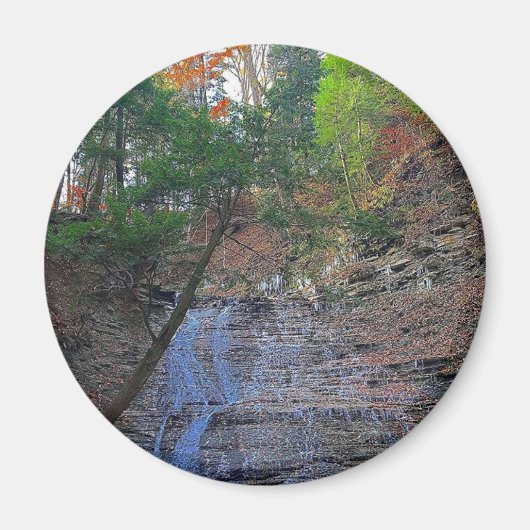 Buttermilk Falls Cuyahoga Nationalpark Ohio Magnet (Vorne)