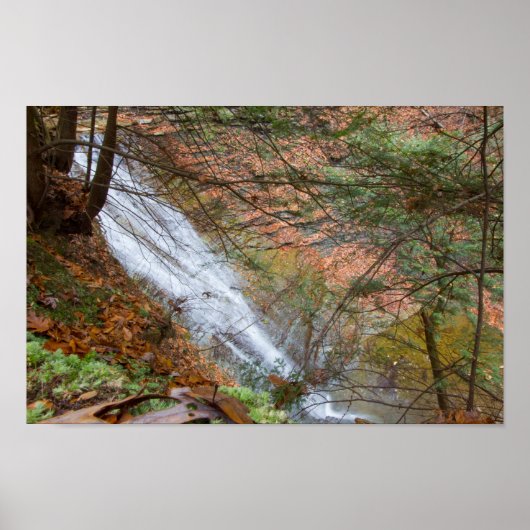 Buttermilk Falls, Cuyahoga Valley NP, Ohio Poster (Vorne)
