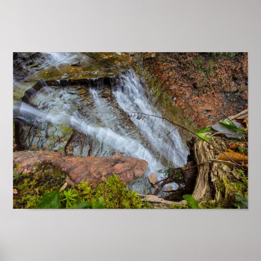 Buttermilk Falls, Cuyahoga Valley NP, Ohio Poster (Vorne)