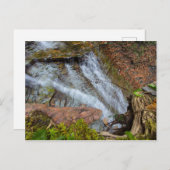 Buttermilk Falls, Cuyahoga Valley NP, Ohio Postkarte (Vorne/Hinten)