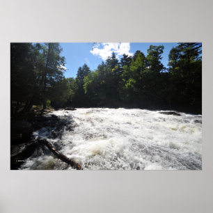 Buttermilk Falls in the Adirondack, Print 08 282 Poster