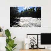 Buttermilk Falls in the Adirondack, Print 08 282 Poster (Heimbüro)