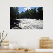 Buttermilk Falls in the Adirondack, Print 08 282 Poster (Küche)