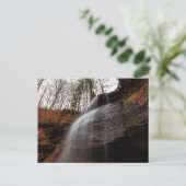 Buttermilk Falls, Indiana County, Pennsylvania Postkarte (Stehend Vorderseite)