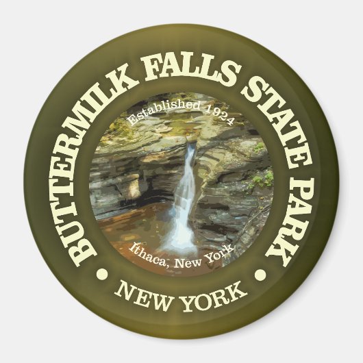 Buttermilk Falls SP Magnet (Vorne)