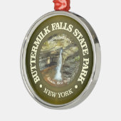 Buttermilk Falls SP Ornament Aus Metall (Links)