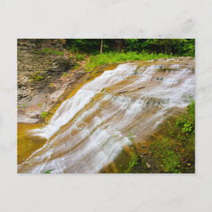Buttermilk Falls Staat Park, New York Postkarte