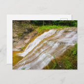 Buttermilk Falls Staat Park, New York Postkarte (Vorne/Hinten)