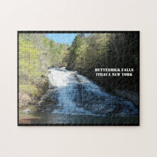 BUTTERMILK FALLT ITHACA NEW YORK PUZZLE