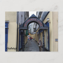 Buttermilk Lane Galway Postcard Postkarte
