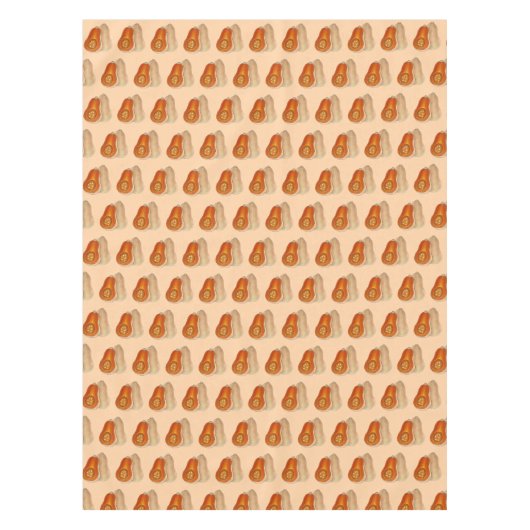 Butternut Butter Nut Squash Gourmet Gemüse Veg Tischdecke (Vorderseite)