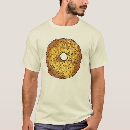 Butternut Crunch Donut Doughnut Frühstück T-Shirt (Vorderseite)