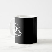 Butternut Machusetts Skigebiet Snowboardin Kaffeetasse (Vorderseite Links)