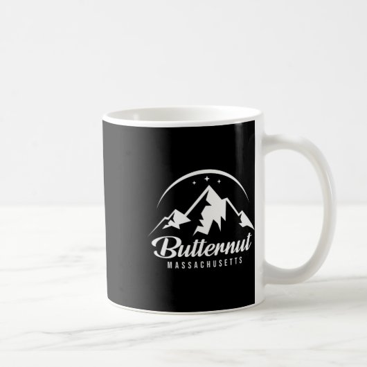 Butternut Machusetts Skigebiet Snowboardin Kaffeetasse (Rechts)