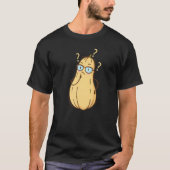 Butternut Nerd Pumpkin thinking T-Shirt (Vorderseite)