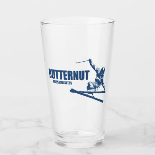 Butternut Ski Resort Skier Glas