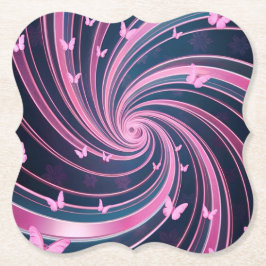 Butterrosa Untersetzer