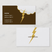 Butterrum des Wolken-Knall-| Visitenkarte (Vorne/Hinten)