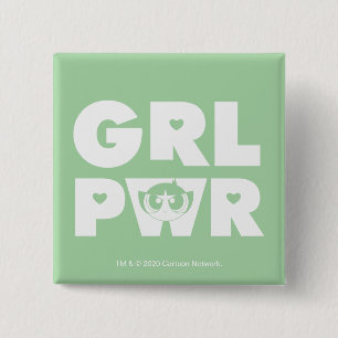 Butterschale:Girl-Power Button