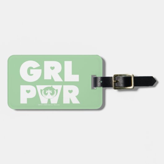 Butterschale:Girl-Power Gepäckanhänger (Vorderseite horizontal)