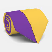 Butterscotch Jelly Striped Krawatte (Gerollt)