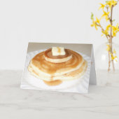 "Butterscotch Pancakes" Dankeschön Karte (Gelbe Blume)