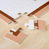 Butterscotch Pudding gepeitschte Creme Süd Food Puzzle (Seite)